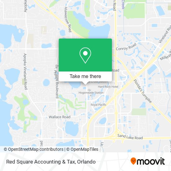 Mapa de Red Square Accounting & Tax