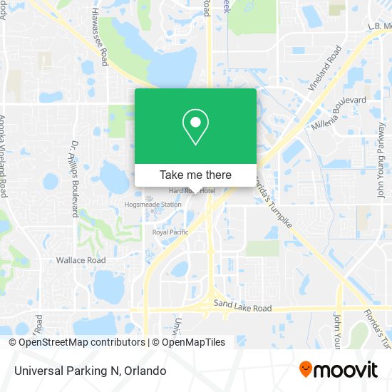 Mapa de Universal Parking N