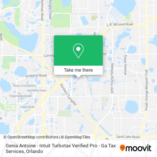 Genia Antoine - Intuit Turbotax Verified Pro - Ga Tax Services map