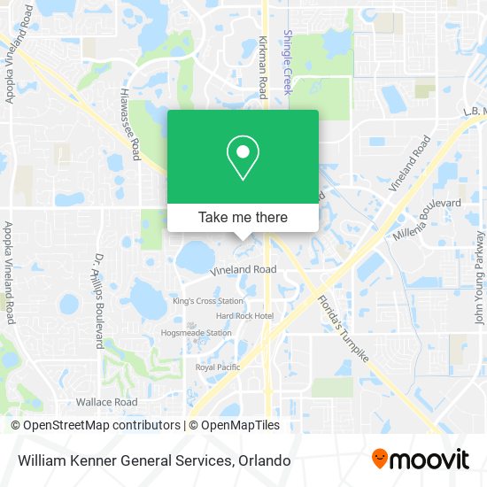 Mapa de William Kenner General Services
