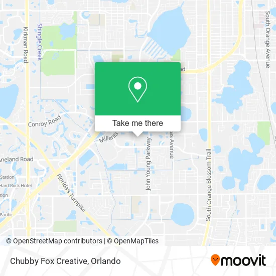 Chubby Fox Creative map