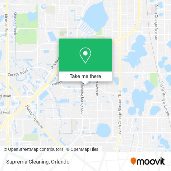 Mapa de Suprema Cleaning