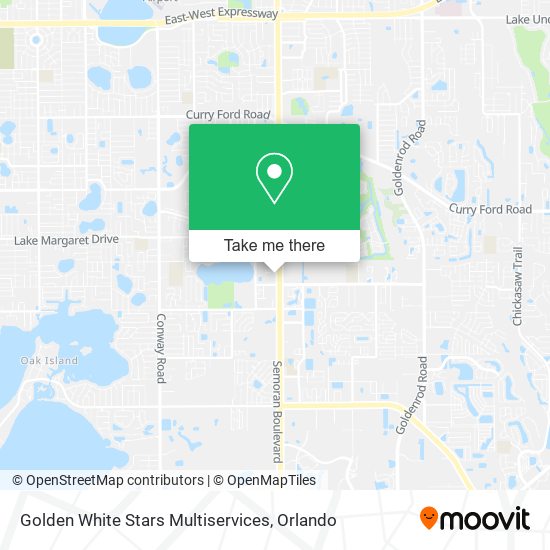 Mapa de Golden White Stars Multiservices
