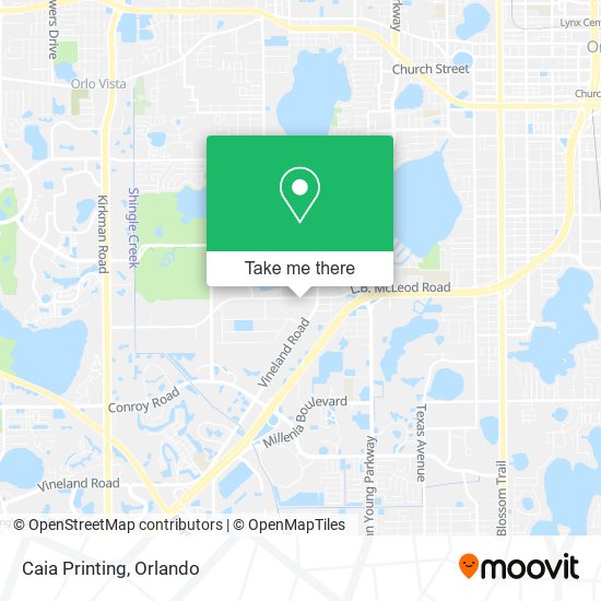 Mapa de Caia Printing