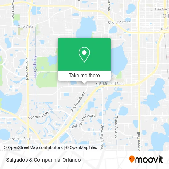 Salgados & Companhia map