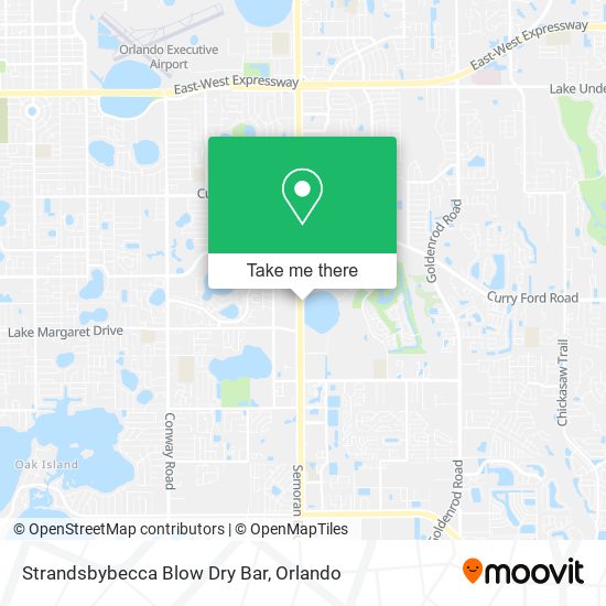 Strandsbybecca Blow Dry Bar map