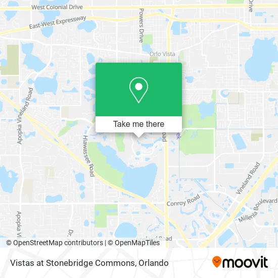 Vistas at Stonebridge Commons map