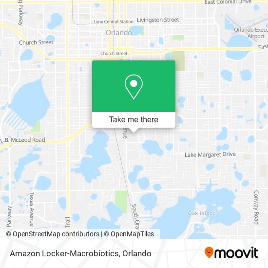 Mapa de Amazon Locker-Macrobiotics