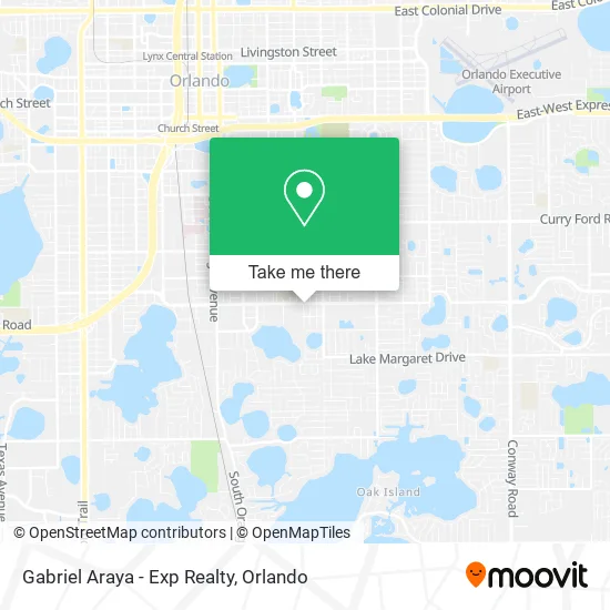 Gabriel Araya - Exp Realty map