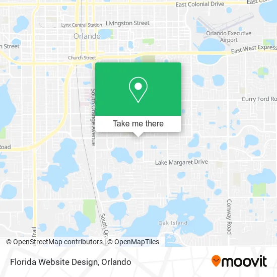 Florida Website Design map