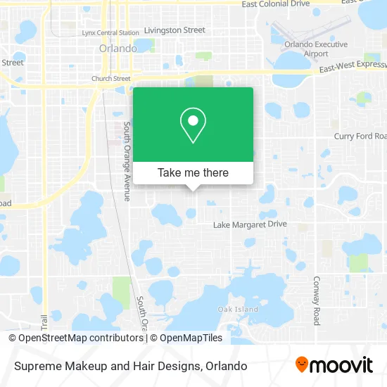 Supreme Makeup and Hair Designs map