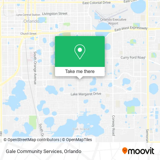 Mapa de Gale Community Services
