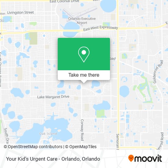 Mapa de Your Kid's Urgent Care - Orlando