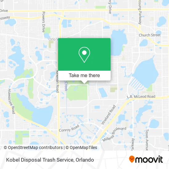 Mapa de Kobel Disposal Trash Service