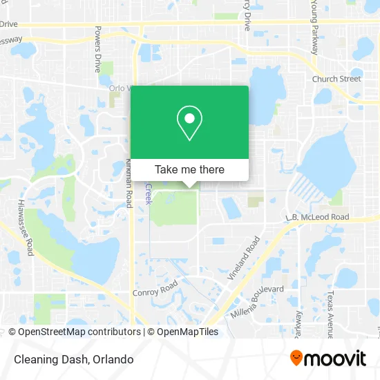 Mapa de Cleaning Dash
