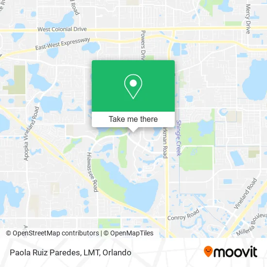 Paola Ruiz Paredes, LMT map