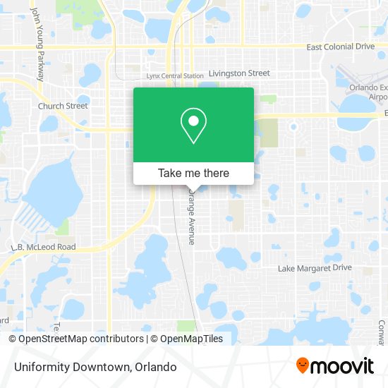 Mapa de Uniformity Downtown