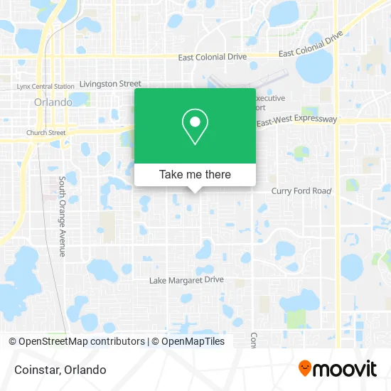 Coinstar map