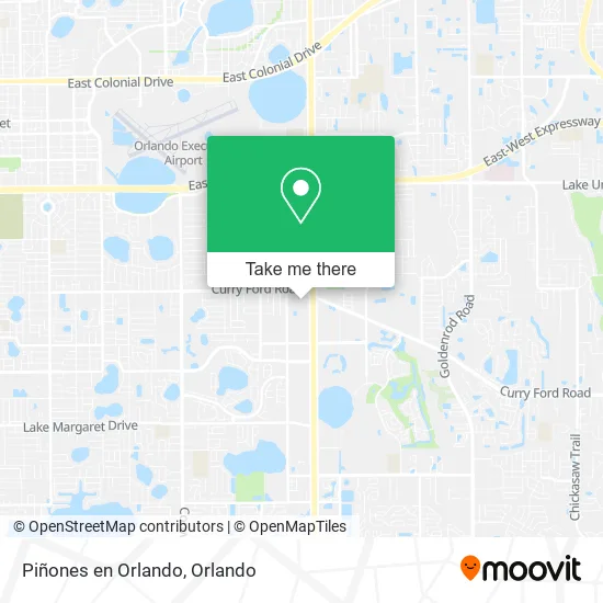 Mapa de Piñones en Orlando