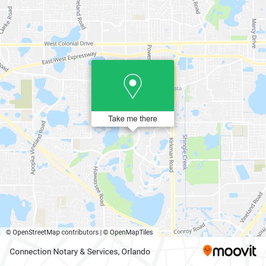Mapa de Connection Notary & Services