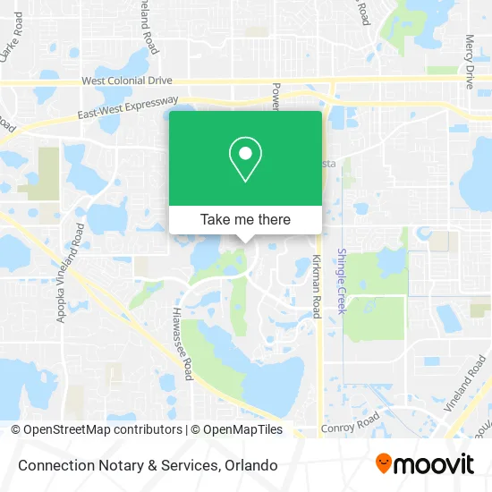 Connection Notary & Services map