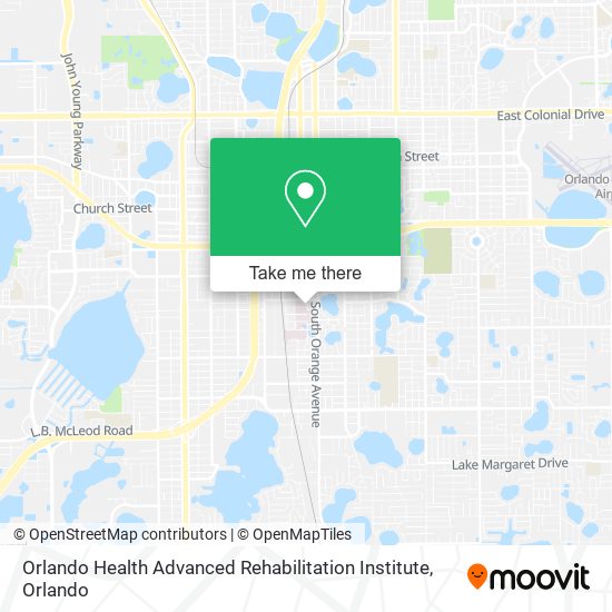Orlando Health Advanced Rehabilitation Institute map