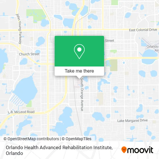 Orlando Health Advanced Rehabilitation Institute map