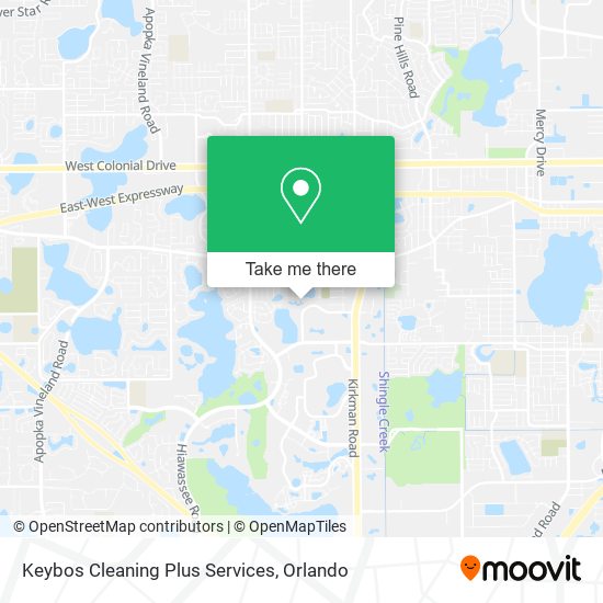 Keybos Cleaning Plus Services map