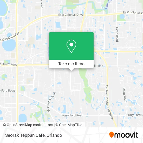 Seorak Teppan Cafe map
