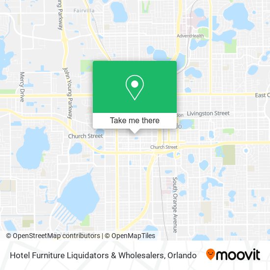 Mapa de Hotel Furniture Liquidators & Wholesalers