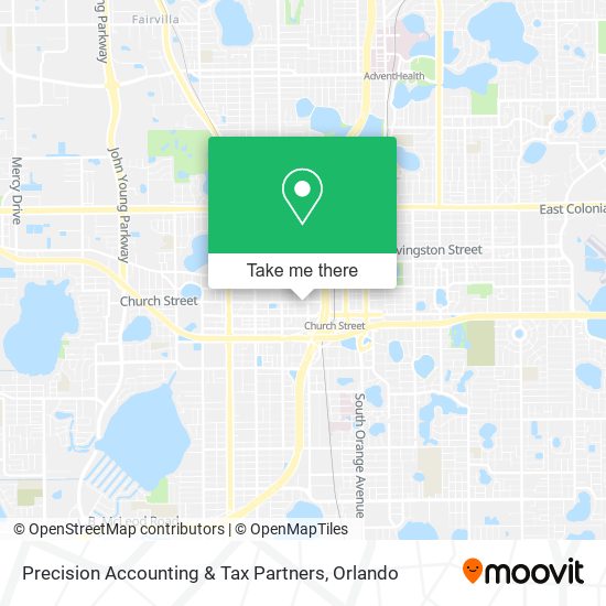 Precision Accounting & Tax Partners map