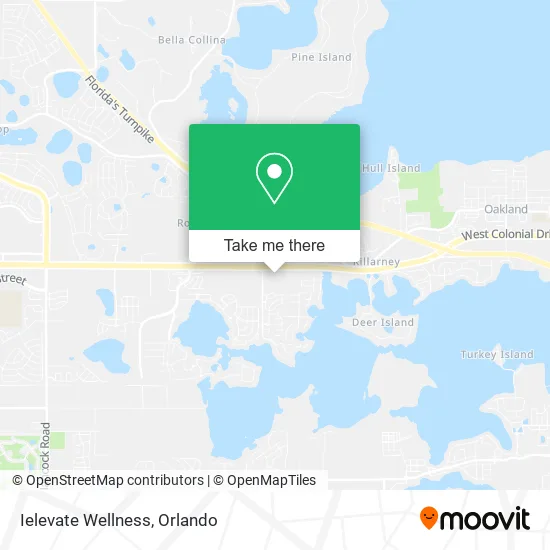 Ielevate Wellness map