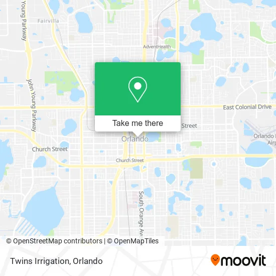 Twins Irrigation map