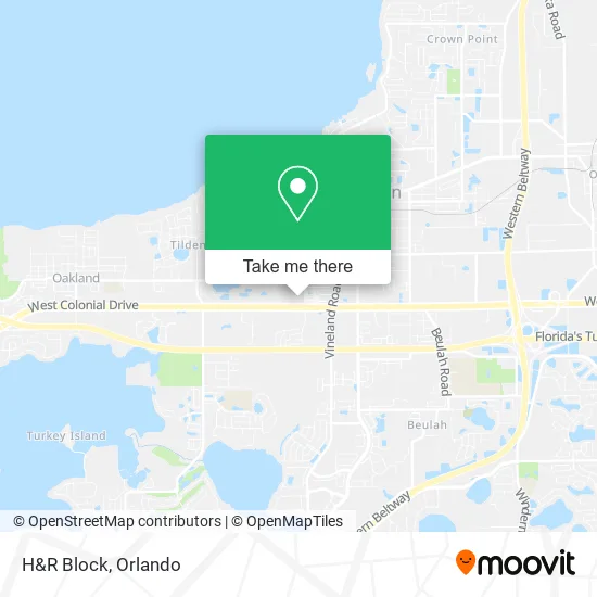 Mapa de H&R Block