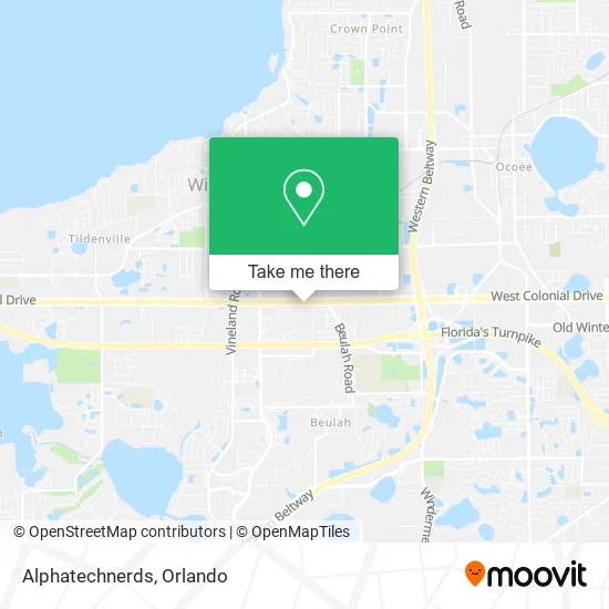Alphatechnerds map