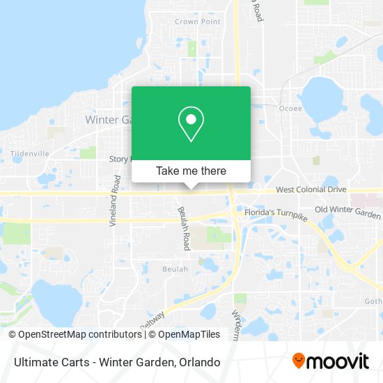 Ultimate Carts - Winter Garden map