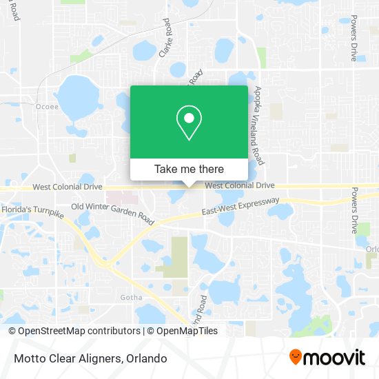 Mapa de Motto Clear Aligners