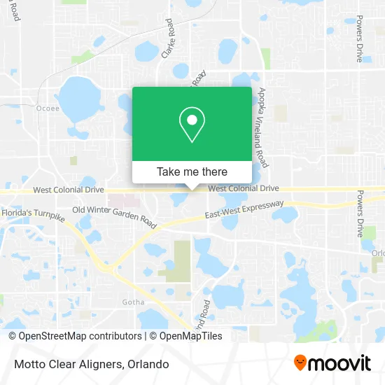 Motto Clear Aligners map