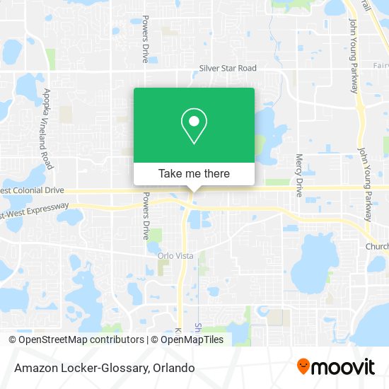 Mapa de Amazon Locker-Glossary