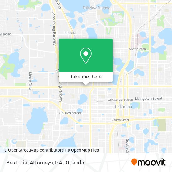 Mapa de Best Trial Attorneys, P.A.