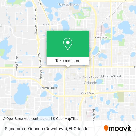 Signarama - Orlando (Downtown), Fl map