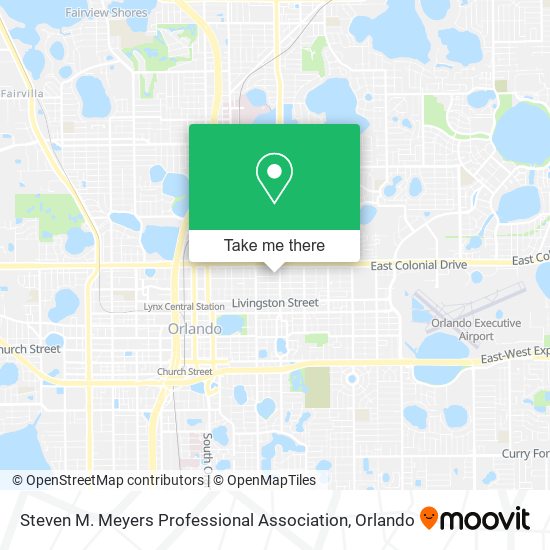 Steven M. Meyers Professional Association map