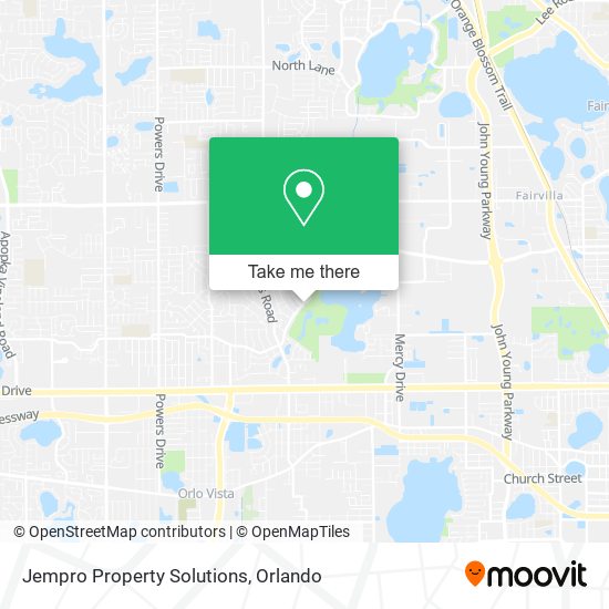 Jempro Property Solutions map