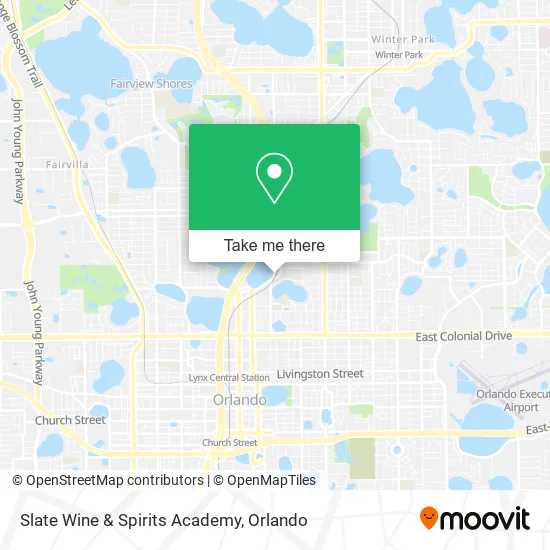 Slate Wine & Spirits Academy map