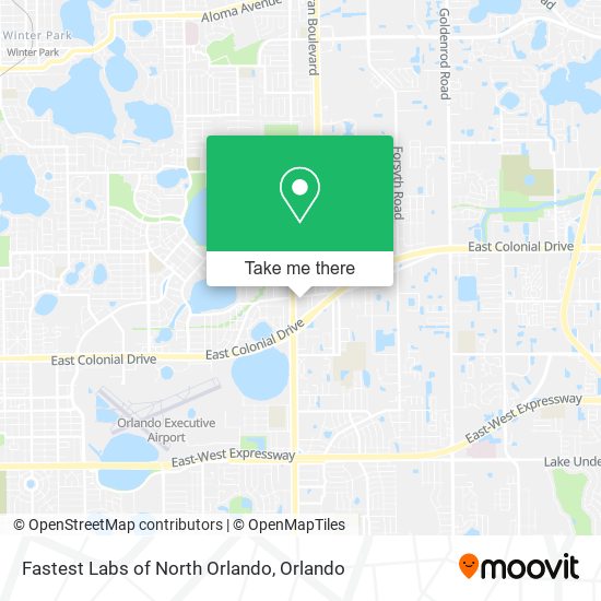 Fastest Labs of North Orlando map