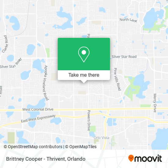 Brittney Cooper - Thrivent map