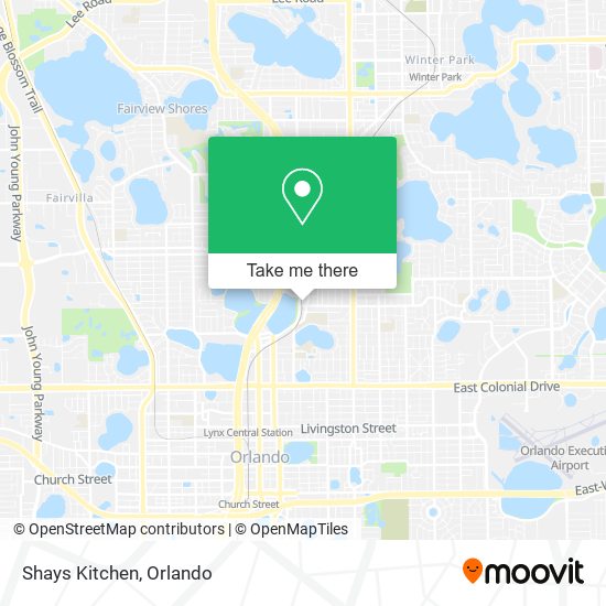 Mapa de Shays Kitchen