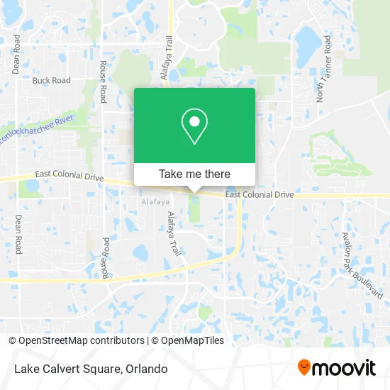 Mapa de Lake Calvert Square