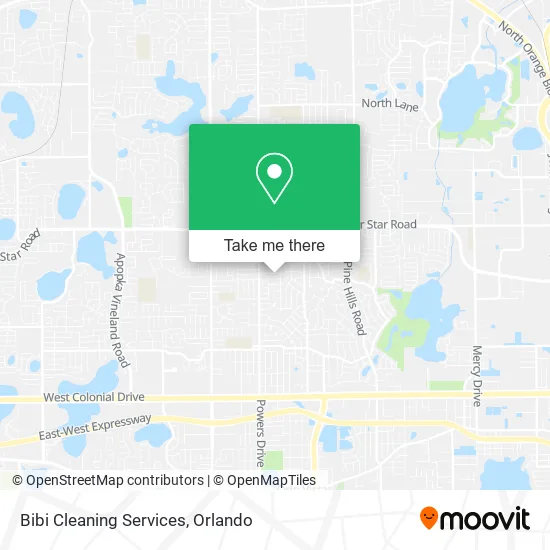 Bibi Cleaning Services map