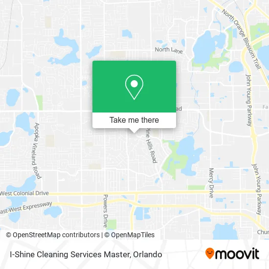 I-Shine Cleaning Services Master map